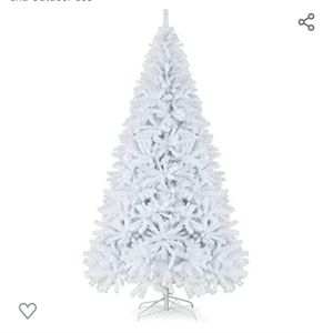 9ft White Christmas tree